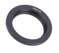 ASHATA Anneau Adaptateur D'objectif M42 pour Appareil Photo sans Miroir à Monture Fuji FX, en Alliage D'aluminium, Adaptateur de Monture D'objectif Focal à Vis de 42mm
