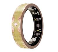 ASHATA Anneaux Intelligents pour Femmes et Hommes, Anneau de Suivi de la Condition Physique, Traqueur de santé Bluetooth, étanchéité IP68, Modes Multisports, Surveillance du Sommeil, (#8)