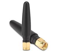 ASHATA Antenne Mini SMA, 3Pcs/Set Antenne de Gain Légère Portable 3B/2G/3G/GSM/GPRS (Mâle Droit SMA)