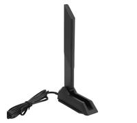 ASHATA Antenne WiFi Tri-Bande, Antenne WiFi éternelle pour PC de Bureau, avec Connecteur SMA 2,4 G 5,8 G 6 G Tri Bande 12 DBi Antenne D'extension Magnétique SMA WiFi à Gain élevé, ASHATAkr85xduq1w