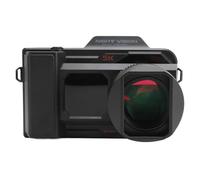 ASHATA Appareil Photo Numérique 5K, Zoom Numérique 50MP 50x, WiFi 5G, écran 4 Pouces, Caméra Vidéo de Voyage 4800 MAh avec Nocturne en Couleur, Extension de Stockage de 512 Go pour Le