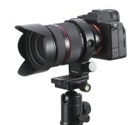 ASHATA Bague de Montage sur Trépied pour Objectif, Collier de Support en Alliage D'aluminium avec Plaque de Libération Rapide pour Objectif AF24-70mm F2.8, Ajustement sécurisé et