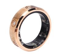 ASHATA Bague de santé Intelligente pour Femmes et Hommes, Tracker d'activité Physique avec Un Design élégant, Télécommande Bluetooth, Compteur de Pas IP68, Plusieurs Modes Sportifs pour (12)