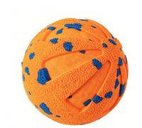ASHATA Balle à Mâcher pour Chien à Déplacement Automatique et Durable avec E-TPU Léger pour Un Jeu Engageant pour Les Chiens de Taille Moyenne à Grande (Orange)