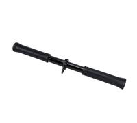 ASHATA Barre de Traction Triceps Droite en Acier caoutchouté pour Câble | Attachement d\'exercice, entraînement de force de gymnastique, poignée rembourrée, équipement d\'entraînement des bras,