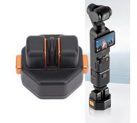 ASHATA Base D'adaptateur Magnétique, Aluminium Alloy Release Rapide Base Magnétique QR avec 1/4 Filetage pour L'action 5 Pro 4 3 360 X5 X4