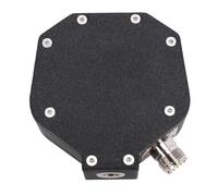 ASHATA Base D'antenne Télescopique avec Balun 1:1, Filetage M10, pour