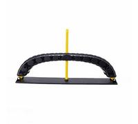 ASHATA Bloc de Ponçage Manuel Longboard, Ponceuse Durable et Flexible pour le Nettoyage de la Maison, Ponçage des Cloisons Sèches ABS