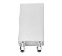 ASHATA Bloc de Refroidissement par l'eau du processeur, Radiateur de Refroidissement par Eau du radiateur en Aluminium pour processeur en Aluminium pour PC Portable (80mm)