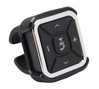 ASHATA Bluetooth 5.0 Média Button Remote, Contrôleur de Musique sans Fil étanche adapté aux Vélos électriques Varses Compatibles avec iOS/Android