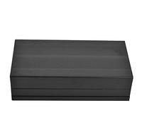 ASHATA Boîte de Projet en Alliage d'aluminium Noir Sable Boîtier de Protection électronique pour Bricolage 55 X 106 X 200 Mm Moulage Sous Pression traité contre l'oxydation, Boîtier de Protection