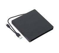 ASHATA Boîtier de Lecteur Optique Détachable Type A Type C USB3.0, Boîtier de Lecteur CD DVD BD, Conversion Interne Facile, pour AirPro, Conception Brossée Légère, Transfert de Données Stable,