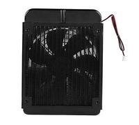 ASHATA Boitier PC Refroidisseur, 18 tubes Ordinateur d'eau de refroidissement Radiateur Dissipateur de chaleur en aluminium avec ventilateurs pour ordinateur CPU120MM/360MM (120mm)