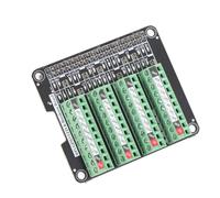 ASHATA Bordeau de Rupture du Bloc de Bornes, Tension 3,3 V Module de Borne d'observation Commode de,5 Mm Espacement Facile à Utiliser pour 3b + 4b