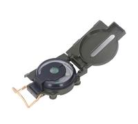 ASHATA Boussole de Randonnée Multifonction en Alliage d'aluminium, Boussole de Survie Portable et Précise pour la Navigation en Plein Air, Le Camping, Militaire avec Indication du Pôle Nord, Rapide