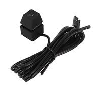 ASHATA Bouton d'alimentation pour PC, Interrupteur d'alimentation pour Ordinateur de Bureau, 6,6 Pieds de Long, 7 Couleurs, Interrupteur Bleu Clair, Touches Mécaniques, Interrupteur