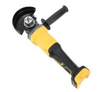 ASHATA Broyeur d'angle sans Fil, Broyeurs électriques de Puissance 20V, Moteur sans Balais, 6600 Tr/Min de la en Métal à 4 Vitesses, Roue de Broyage de 4,9 Pouces Appropriée, avec Poignée