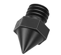 ASHATA Buse D'imprimante 3D, extrémité Chaude de Remplacement en Acier trempé plaqué Ni Résistant à L'usure pour Raise3D N Pro2 Pro3 E2 Series, Pointe 0,2 Mm, pour Matériaux D' Polyvalents