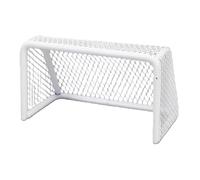 ASHATA But de Football pour Maison de Poupée, Léger et Portable pour Les Enfants, Encourageant Le Travail D'équipe, Mini équipement de Sport 11x6x6.5cm (White)
