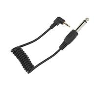 ASHATA Câble 2,5 Mm à 6,35 Mm, Câble Audio Universel Plaqué Or Câble Mâle 2,5 Mm à 6,35 Mm pour Haut-Parleur Guitare, Câble de Synchronisation D'appareil Photo Numérique