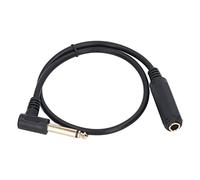 ASHATA Câble Audio Microphone Durable 0,5 M Mâle à Voler un Câble pour les Musiciens, Reproduire la Lecture