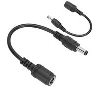 ASHATA Câble Convertisseur 7,4 X 5,0 Mm Femelle vers 5,5 X 2,5 Mm Mâle, Câble Convertisseur Adaptateur DC, 2 Pièces, pour Ordinateur Portable