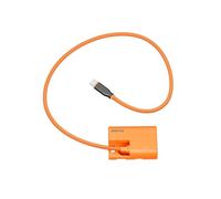 ASHATA Câble de Batterie Factice USB Type C PD vers LPE6, Charge Rapide pour Adaptateur d'alimentation d'appareil Photo, éliminateur de Batterie 'Appareil Photo pour Enregistrement Vidéo en