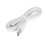 ASHATA Câble de Chargement USB de Remplacement pour UE Wonderboom, UE Boom Megaboom Mega Boom, Haut-parleur Bluetooth, Câble USB de Chargement pour PC, 4 Pieds (WHITE)