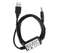 ASHATA Câble de Chargement USB pour Talkie-walkie, Cordon de Chargeur pour VX-5R/VX-6R/VX-7R/VX-150/VX-170/VX-177/FT-60R/VXA-710/VX-710/HX-470/HX-471/VXA150/VXA-300