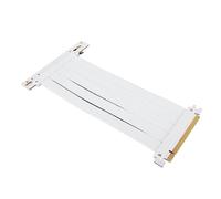 ASHATA Câble de Montage GPU Flexible, Câble de Montage PCIE 4.0 X16, Port D'extension de Carte D'extension Flexible Haute Vitesse Câble D'extension GPU à 90 Degrés pour RTX 4090 (Blanc)