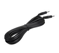 ASHATA Câble de Prise 3,5 Mm de 5 M de Long pour écouteurs avec Matériau PVC dans la Couleur Indiquée