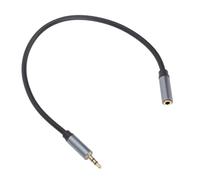 ASHATA Câble D'extension de 3,5 Mm Mâle à Féminin, Adaptateur de Prise Stéréo à Plaques Dorés, pour Lecteur Mp3 Tablette Tablette Casque en Haut-parleur Stéréo Stéréo