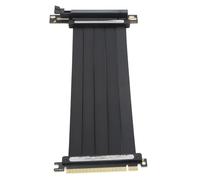 ASHATA Câble d'extension, EMI Shielding PCIe4.0 X16 90 Degrés Câble de Colonne Vertébrale GPU pour RX6950XT RX6900XT pour RTX3080TI RTX3080 (250 mm)