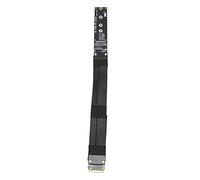 ASHATA Câble D'extension SSD, Câble D'extension SSD M.2 NVMe, PCB R44SF M.2 vers PCI E 3.0 X4 32G/BPS M Key Extender pour pour Linux (15cm)