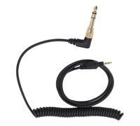 ASHATA Câble Earphone Fit pour DJ HDJ-Cue1BT HDJ-X5 HDJ-X7 HDJ-S7 6,35 Mm Adaptateur Câble de Casque Remplacement du Casque