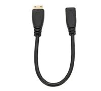 ASHATA Câble Mini à Micro Femelle, Ligne de Données de Transfert de Câble Adaptateur Portable pour Ordinateur de Téléphone Portable, Etc.