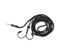 ASHATA Câble MMCX équilibré de 4,4 Mm, 16 Cordons de Remplacement de Casque D'OFC plaqué en Argent pour Tinhifi avec une Longueur de 3,9 Pieds