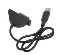 ASHATA Câble USB 2.0 vers Transfert Haute Vitesse pour Ordinateurs Portables et Disques Externes Installation Facile 50 Cm