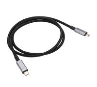 ASHATA Câble USB C 80 Gbps 240 W 8K 60 Hz avec 5, Charge Rapide 240 W de Type C pour Ordinateur Portable, Plug and Play, 3,28 Pieds