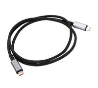 ASHATA Câble USB C de 1 M, 8K 60 Hz Type C USB 4, Câble de Données de Charge Rapide, Transfert de Données 40 Gbit/s, Charge Rapide 240 W, pour Pad, Moniteur D'ordinateur Portable,