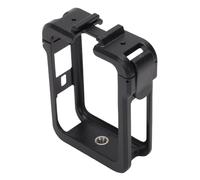 ASHATA Cage de la Caméra pour 360, PC Plastic Case Protective Cadre Moup de Protection Action Caméra Magné de Carter à Libération Rapide avec des Chaussures à Double Froid et un Trou