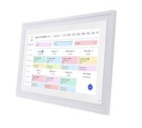 ASHATA Calendrier Numérique Intelligent, écran Tactile de 21,5 Pouces,