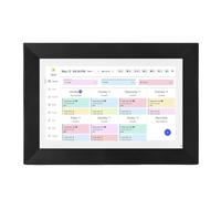 ASHATA Calendrier Numérique WiFi de 10,1 Pouces, Affichage Interactif à écran Tactile Intelligent, Calendrier Numérique avec Planificateur, Calendrier électronique, Tableau des Tâches (Prise UE)