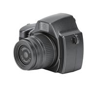 ASHATA Caméra CCD Miniature 2K HD, Mini Caméra à écran de 1.47 Pouces, Portable de Chargement de Type C pour étudiant en Voyage Vlog (Black)