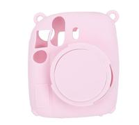 ASHATA Caméra en Silicone, Couvercle Souple Protecteur de la Caméra pour Fuji Mini12, en Silicone Haute élasticité Anti-Glisser Portable pour la Photographie, Les Voyages et (Rosé)