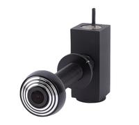 ASHATA Caméra Judas WiFi 2MP, Visionneuse de Porte Numérique sans Fil 14 Mm pour Porte D'appartement, avec Objectif Grand Angle, Alerte en Temps Réel, Détection de Mouvement, pour