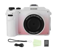 ASHATA Caméra Numérique CCD 5K 80MP, Caméra Vidéo de Photos de Photographie WiFi avec Sangle à Main, Zoom Numérique 18x, Anti-Shake, Enregistreur Vidéo pour L'enregistrement de Voyage (Rose dégradé)