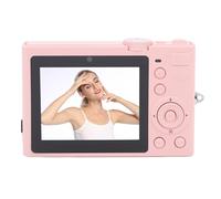 ASHATA Caméra Numérique Photo 64MP 5k, Lentille Arrière Arrière WiFi Avant de 2,8 Pouces Appareil Photo de beauté à écran Tactile avec Lumière de Remplissage pour Les Paysages Selfies (Pink)