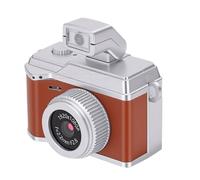 ASHATA Caméra Porte-clés Numérique, 1080P FHD 8MP, Petite Caméra de la Taille du Pouce, Enregistreur Vidéo avec écran Couleur de 0,96 Pouces intégré dans une Carte de Stockage de 32 Go, (Brun Vintage)