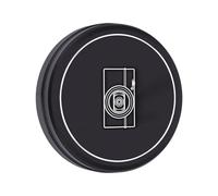 ASHATA Capuchon D'objectif D'appareil Photo 55 Mm pour G7X MarkIII MarkII, Couvercle de Capuchon D'objectif Avant en Alliage D'aluminium avec Intérieur doublé Doux, Protection Con